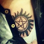Supernatural: Anti-Protection tattoo.