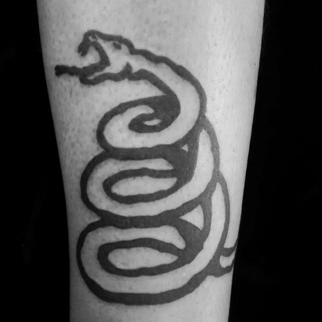 Metallica black album tattoo  Metal tattoo Metallica tattoo Matching  tattoos