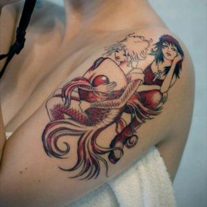 Sirens #tattoo #tattoodo #redandwhite #sirens #sirensofthesea