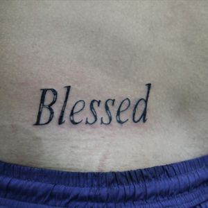 Blessed tattoo!Follow me @giovannitattooart