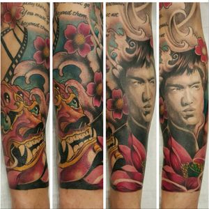 In progress Japanese style and portriture sleeve