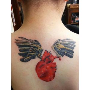 Number 2. Papa Roach's Getting Away with Murder.#paparoach #heart #wings #colour