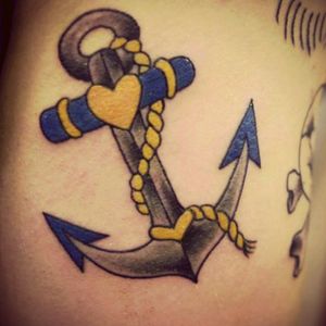 #Traditional #TraditionalTattoo #anchor #OldSchool
