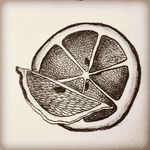 #citrustattoo #citrus #minimalistic #blackandgrey