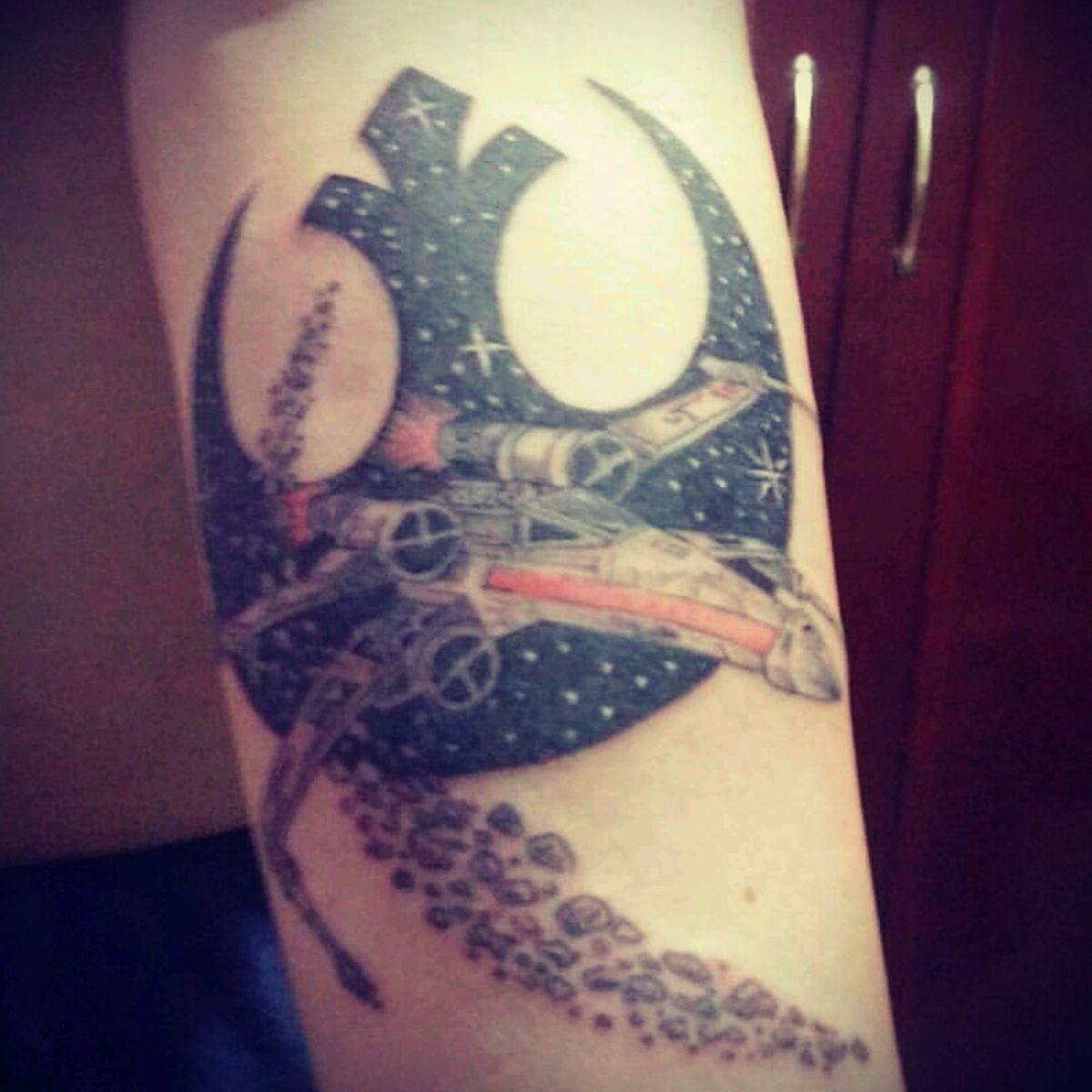 Tattoo uploaded by Arthur Tavais • Star Wars rebellion tattoo. 