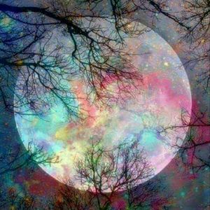 I just love this moon ❤💙💚💛💜