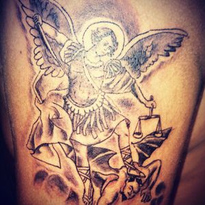 Tattoo uploaded by Harold Quiroga • San miguel en sombras • Tattoodo Tattoo uploaded by Harold Quiroga • San miguel en sombras • Tattoodo