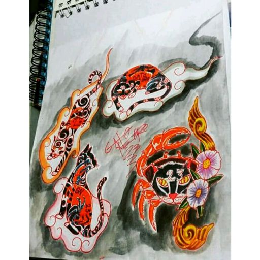 Flash tattoo