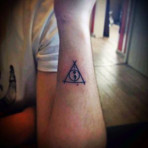 The first of a long series :) #projectsemicolon #HarryPotterInk  #TheDeathlyHallows