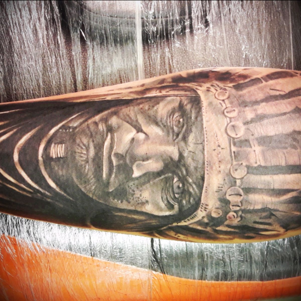 Tattoo uploaded by R&E tattoo • Indian head tattoo • Tattoodo