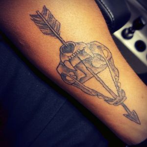 Apollo and Artemis tattoo