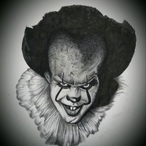 Pennywise tattoo design