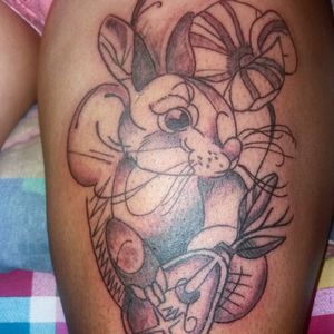 #conejo #neotradicional #tattooecuador #tatuajesecuador #rabbit