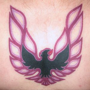 My Firebird tattoo done by Chad Clark at Rebel Muse in Lewisville, Texas.