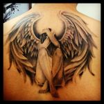 Beautifully Angel Tattoo!!!👼🏻😇🦋💝