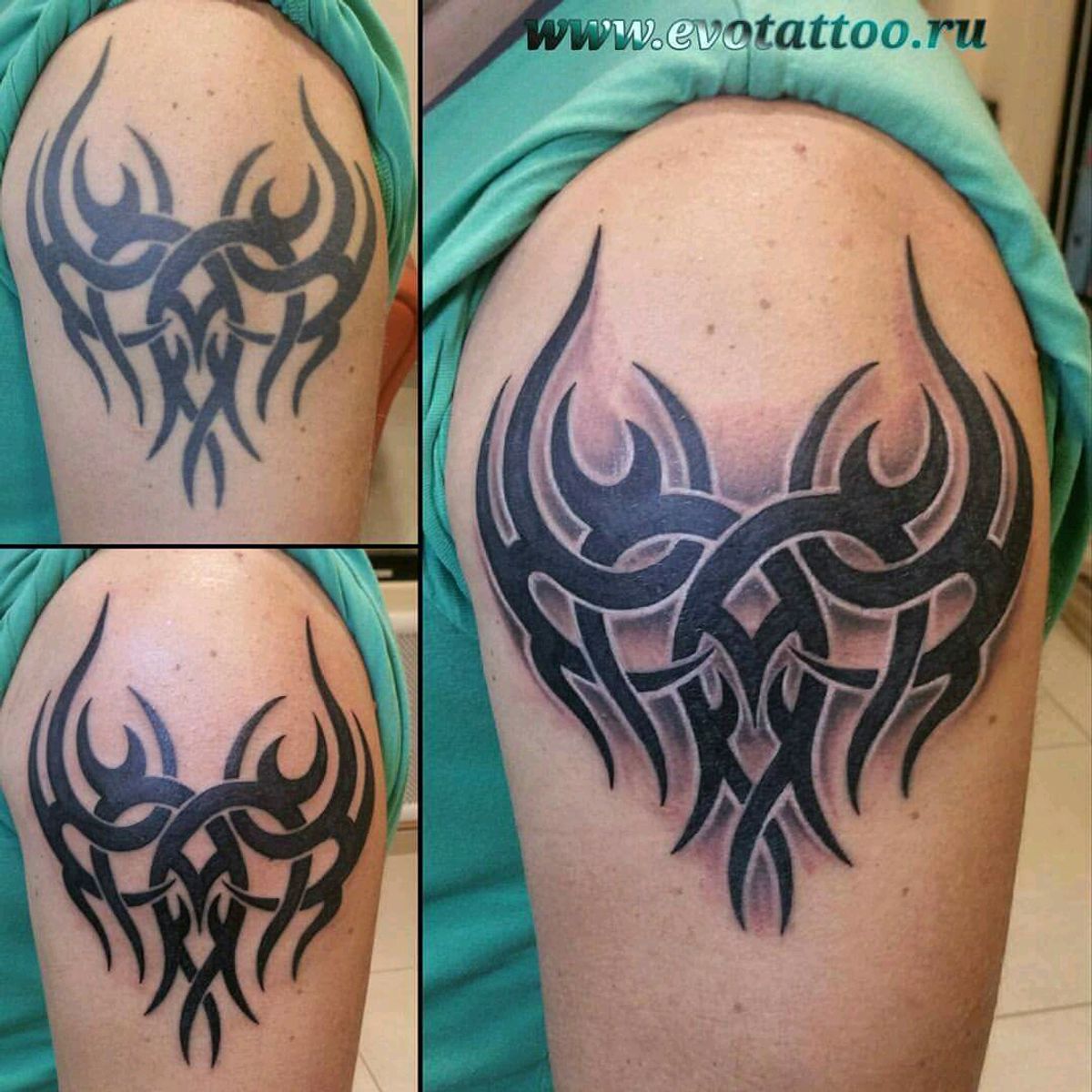 Tattoo uploaded by Вадим • Реставрация тату - узора, его выравнивание и ...