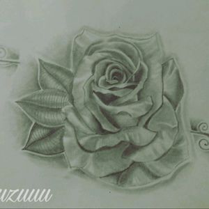 2 ème essai de roses !! Je trouve ça un peu plus concluant déjà !! Loool #rose #tattoo #fleur #ink #entrainementintensif #amour #jelacherien #afond