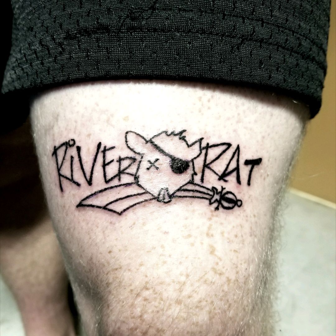 River Rat Tattoos  Calvin and Hobbes Done by  pugzart  calvinandhobbestattooriverrattattooslineworktattoo  Facebook