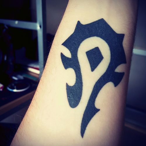 Tattoo Uploaded By Elie Salomon For The Horde By Pegalito Siam 57 Tattoodo