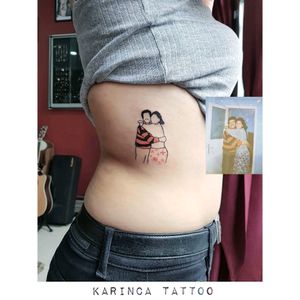 Mother & Father Instagram: @karincatattoo #mother #father #tattoo #family #ink #rib #tattoos #tatted #tattoostudio #tattoolove #tattooart #tattooartist #inked #istanbul #dövme #tattooer #colour #orange #blacks #fine #line #fineline