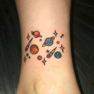 #space #colorstattoo