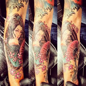 Traditional geisha #geisha #jap #japanase #tat #tatt #tattoo #tattooartist #ink #inklove #swag #dm #detail #swag #dm #cool #uk #kent #hernebay #england #instatattoo #nopain #nogain #blackwork #likemypic #colourtattoo