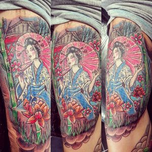 Geisha #geishatattoo #jap #japanese #tat #tatt #tattoo #tattooartist #ink #inklove #swag #dm #detail #swag #dm #cool #uk #kent #hernebay #england #instatattoo #nopain #nogain #blackwork #likemypic #colourtattoo #awesome