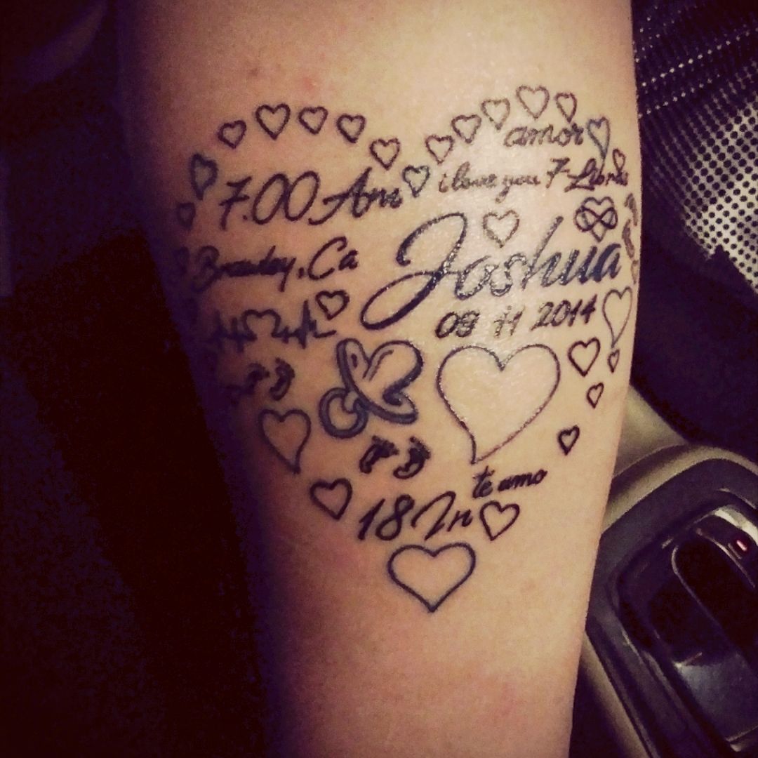 Tattoo uploaded by Josue Gallardo • #babyjoshua #joshua #mybbyboy • Tattoodo