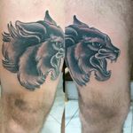Wolf  #electricink #electrumstencilproducts #electricinkbrasil #traditional #traditionaltattoos #blackandbold #
