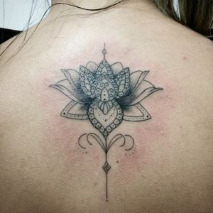Lótus feminina fineline #tattoo #tattoos #tatuagem #tatuagens #t2me #tatuagensfemininas #besttattoos #fineline #tattoobr #tattoodobr #tattoodo #tattoodoapp #tatted #tattoo2me