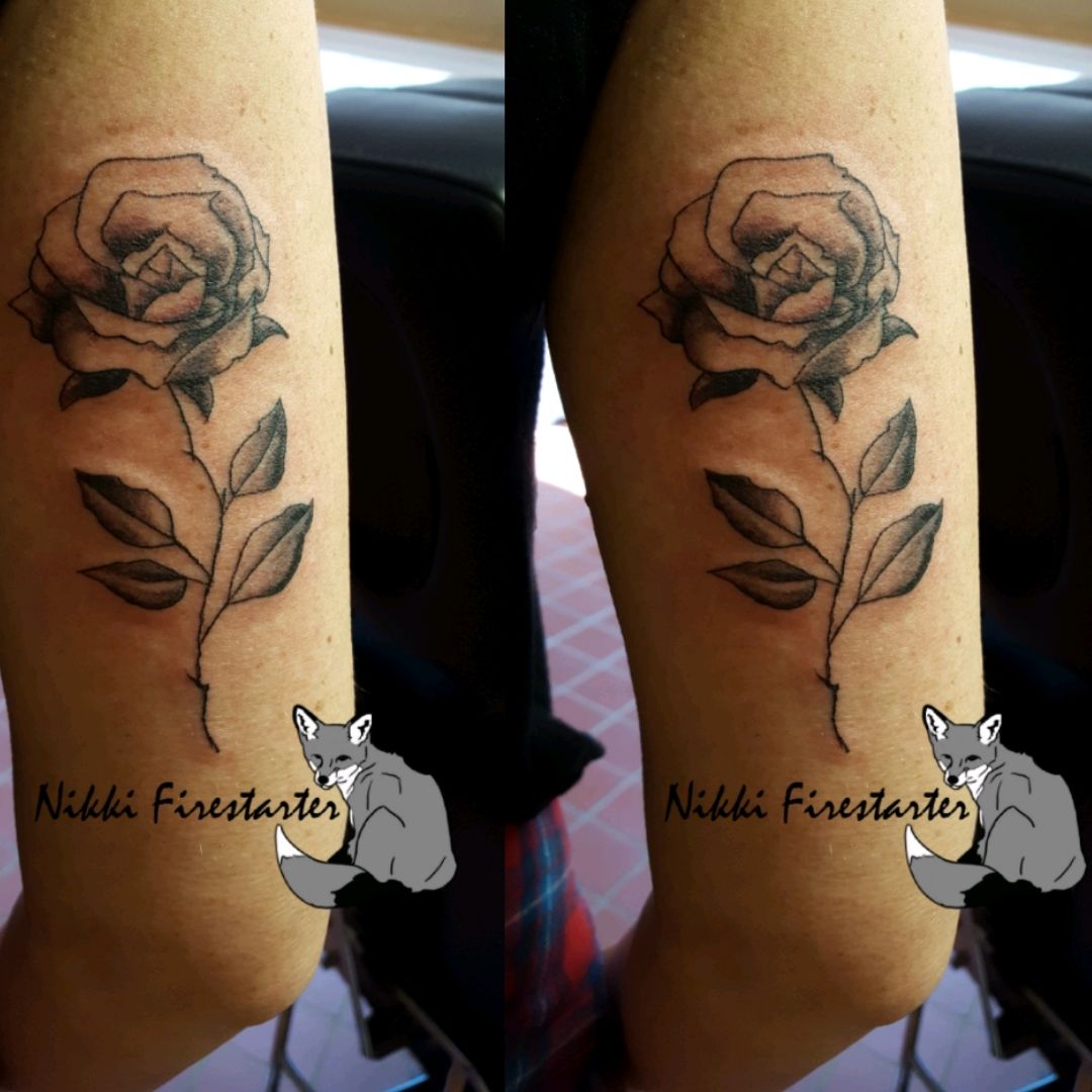 Rose tattoo by Charles Huurman  Post 12382  Couples tattoo designs Best  couple tattoos Matching couple tattoos