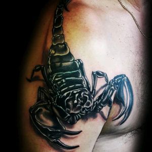 #scorpion #scorpiontattoo #coverup #tattooart
