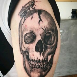 Papa roach tattoo representation of artwork