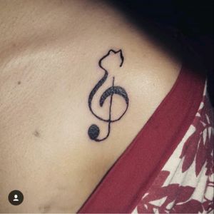 Tattoo feita na Lidia! Agradeço a confiança!  #TanTattooist #TanSaluceste #Tattoo #Tattoodo #TattooSP #Tatuaje #tatuagem #music #musica #musictattoo #musicatattoo  #TattooMusic #cattattoo #clavedesol