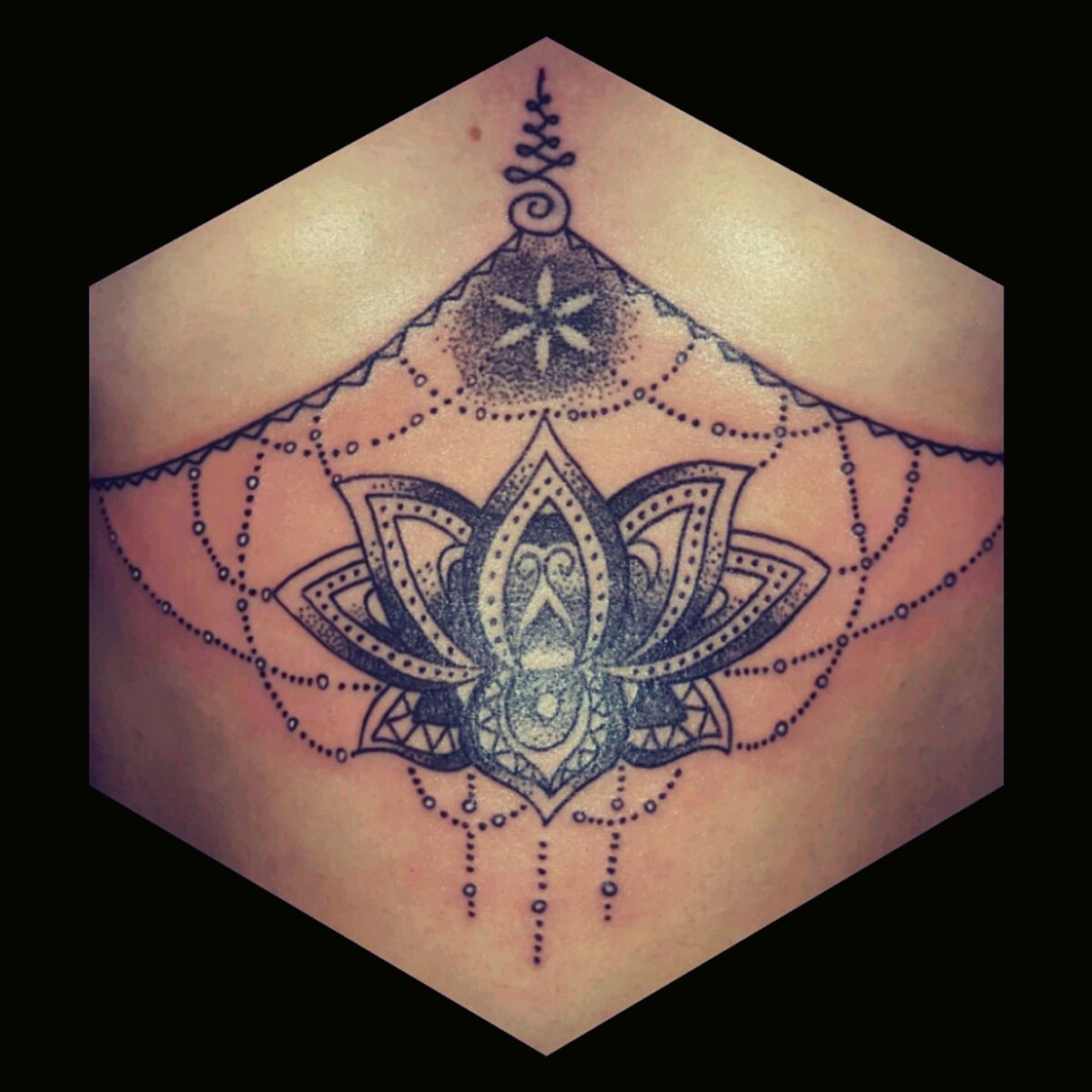 Tattoo uploaded by sangoma ink • Mandala underboob piece • Tattoodo