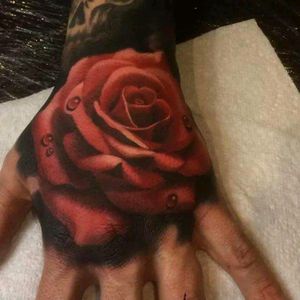 Angel Mitov - Guest Artist#Tattoo #tattoos #tattooart #color #colortattoo #realistic #realistictattoo #rose #rosetattoo #ink #inked #inklife #beautifultattoo #art