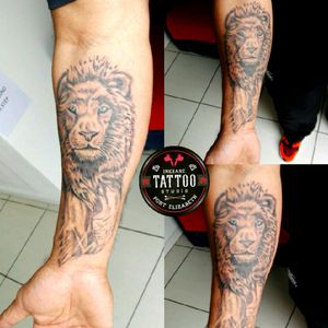 Healed pic of lion done a while ago on one of my clients