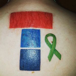 My tattoo for #TeenageCancerTrust. They saved my life. So it's the least I could do.