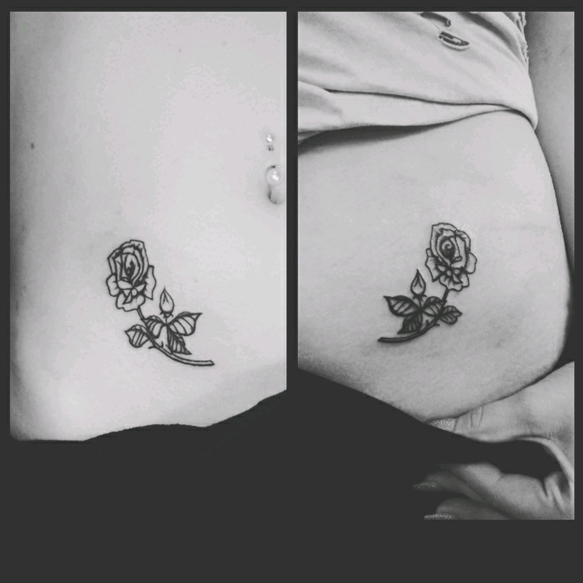 Tattoo Uploaded By Derrick Jay • Friends Matching Roses • Tattoodo