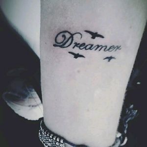 #lettering #tattoolettering #dreamer #dreamertattoo #birds #birdstattoo