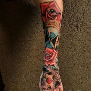 Lex van der Burg - Resident Artist#tattoo #tattoos #tattooart #tattooartist #color #colortattoo #inked #inkedup #inklife #armsleeve #art