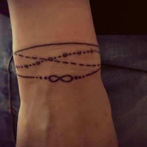 #bracelet #eternity #wristtattoo