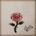 #chile #colortattoo #byAlexxorcista378 #rose #flower