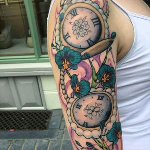 Lex van der Burg - Resident Artist#tattoo #tattoos #tattooart #tattooartist #color #colortattoo #sleeve #art #inked #inkedup #inklife