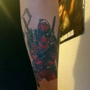 #deadpool #marvel #forearm #tattoo