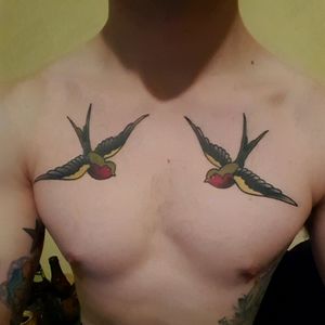 Got my swallows done after I finished a 7 month deployment