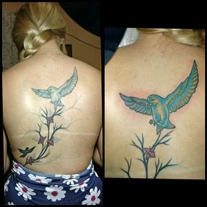 Reforma da tattoo da Raqeel, feita há 5 anos e devidamente reformada... Valeu por retornar, pela confiança e preferência! Nós 🤘😉😁