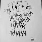 #chile #blackwork #byAlexxorcista378 #Joker #SuicideSquad #cards #blackandgray