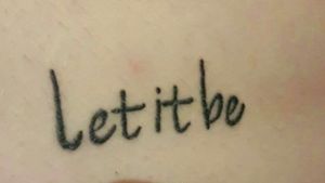 #Tatto #letitbe #mardelplata 