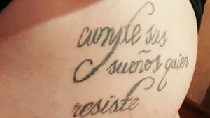 #Tatto #CumpleSusSueñosQuienResiste #costilla #mardelplata 